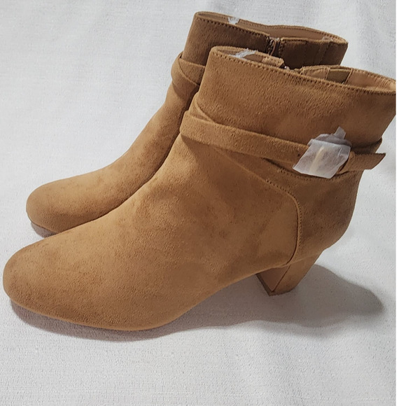 ankle boots size 11 brown unknown brand - Picture 4 of 6